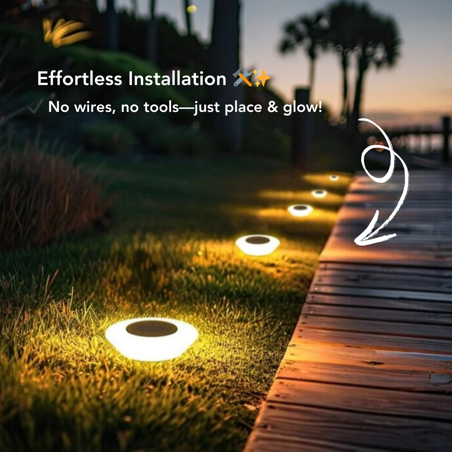 GlowHaven™ Rust-Proof Solar Ground Light